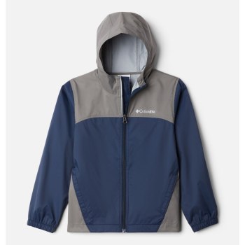 Columbia Jakne Za Dječake - Glennaker Rain Tamnoplave Sive | FVAR-76529